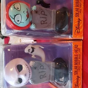 Nightmare before christmas jack skellington sally bobble head tim burton disney